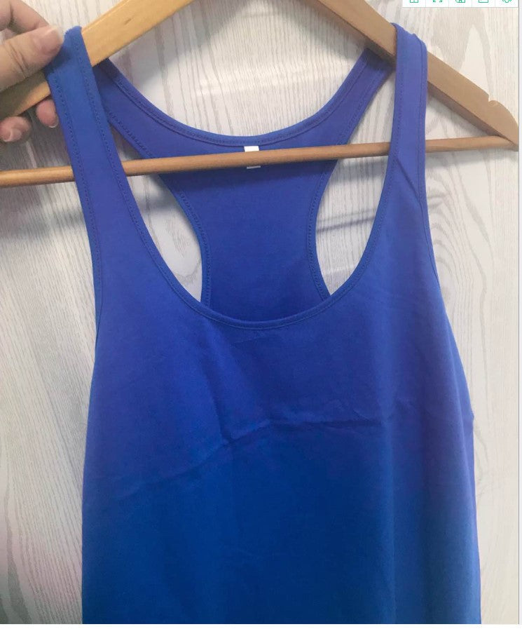 WIFE MOM Letter Pattern Casual Racer tank top. So cute!